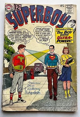 Buy =Superboy=#98 VG- Restored DC Comic 1963 1st Ultra Boy Meme • 9.99£