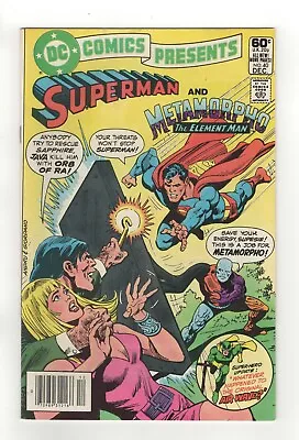 Buy DC Comics Presents #40 Dec 1981 Superman & Metamorpho Cover Ross Andru • 6.40£