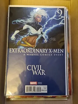 Buy Marvel Extraordinary X-Men #9 Civil War Variant High Grade Comic Book • 1.97£