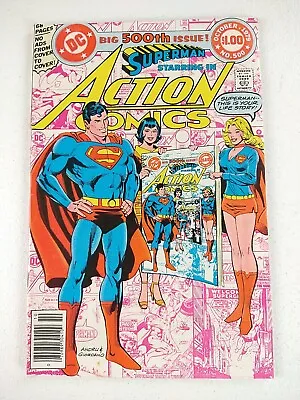 Buy Action Comics #500 Superman (1979 DC Comics) Landmark Issue, Repeating Art Cover • 15.76£