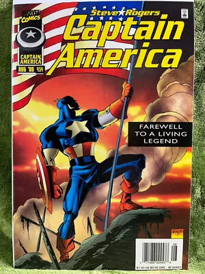 Buy CAPTAIN AMERICA #332 NEWSSTAND Steve Rodgers RESIGNS As Captain America KEY! VF • 13.84£