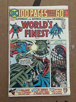 Buy WORLD’S FINEST 227 (Superman, Batman, Deadman, Giant-Sized) 1974 • 15.95£