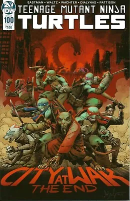 Buy Teenage Mutant Ninja Turtles #100  Dave Wachter Cover A / Idw / Nov 2019 / N/m • 7.99£