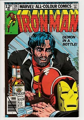 Buy Iron Man #128 • 1979 • Vintage Marvel 12p • Iconic Story  Demon In A Bottle  • 21£