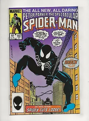 Buy The Spectacular Spider-Man #107 (1985) 1st App Sin Eater NM 9.4 • 15.02£