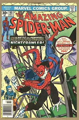 Buy Amazing Spider-Man 161 (FN) Punisher, Nightcrawler! 1976 Marvel Comics W061 • 17.59£