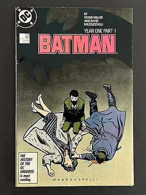 Buy Batman #404 (DC, 1987, Frank Miller, KEY: 1st Holly Robinson, Year One Part 1) • 16.08£