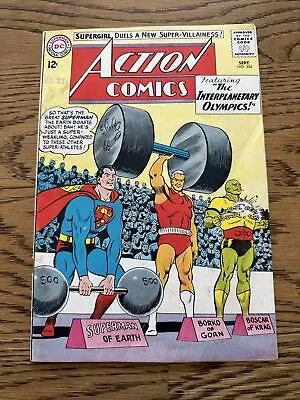 Buy Action Comics #304 (DC 1963) The Interplanetary Olympics Cover By Curt Swan GD+ • 7.99£