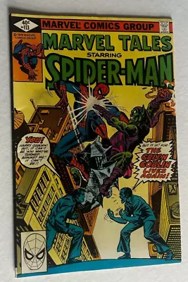 Buy Marvel Tales Comics Spider-Man Green Goblin Lives Again #113 1979 • 12£