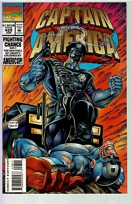 Buy Captain America #428 1994 VF-NM Fighting Chance Book 4 (Marvel) • 7.06£