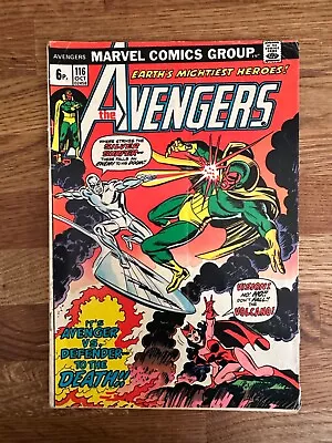 Buy Avengers 116. Avengers/Defenders War: Vision & Scarlet Witch V Silver Surfer. • 5£