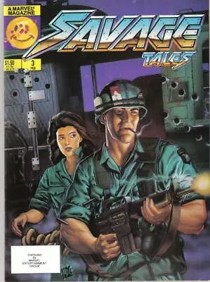 Buy Savage Tales Magazine Volume 2 #3 Marvel Comics 1986 NEW UNREAD FINE+ • 2£