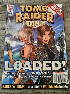Buy Tomb Raider Witchblade Issue #1 Magazine Marvel Comics Top Cow First Edition • 10£