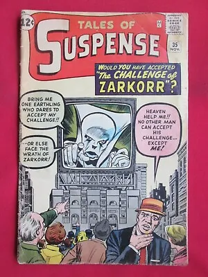 Buy Tales Of Suspense #35 Marvel  Comic 1962 Prototype The Watcher • 59.26£