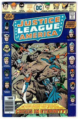 Buy JUSTICE LEAGUE OF AMERICA #135 In FN A DC 1978 Comic  SQUADRON OF JUSTICE & JSA • 7.21£