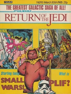Buy Star Wars Weekly Comic - Return Of The Jedi - No 93 - Date 30/03/1985  UK Comic • 10.10£