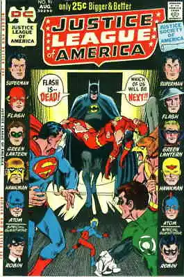 Buy Justice League Of America #91 GD; DC | Low Grade - August 1971 Neal Adams - We C • 10.38£