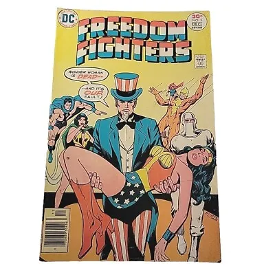 Buy 1976 Freedom Fighters #5 DC Death Of Wonder Woman • 15.03£