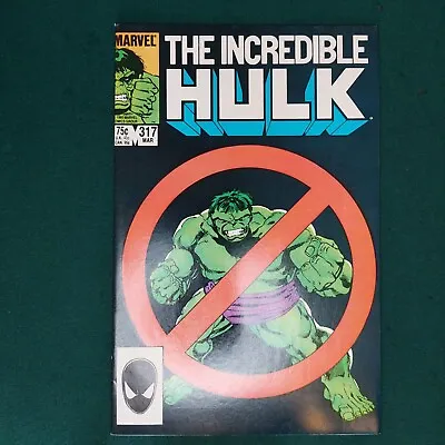 Buy Incredible Hulk #317 Hulk Busters 1962 Series Marvel Copper Age • 8£