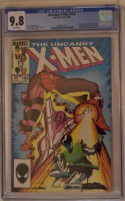 Buy Uncanny X-Men #194 CGC 9.8 White Pages • 179.89£