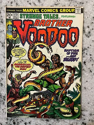 Buy Strange Tales # 170 VF/NM Marvel Comic Book Feat. Brother Voodoo Snakes RD1 • 161.17£