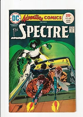Buy Adventure Comics #440 - Origin Of The Spectre DC, 1975 Comics 1st Print • 7.19£