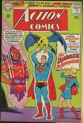 Buy Action Comics #330 (1965) Vf- 7.5   The Diabolical Dr. Supernatural!  • 25£