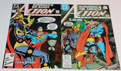 Buy Action Comics 592 593 DC 1987 Controversial Big Barda Sex Tape Story KEY Book • 12.62£