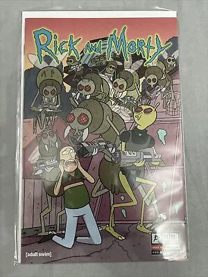 Buy RICK AND MORTY #1 Zac Gorman 50th Celebration Connecting VARIANT 2019 • 22.71£