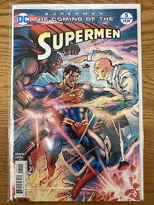 Buy Superman: The Coming Of The Supermen #5 August 2016 Neal Adams DC Comics • 3.99£