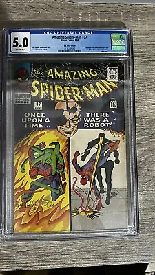 Buy Amazing Spider-Man #37 CGC 5.0 1966 Silver Age 1st App. Norman Osborn • 150£