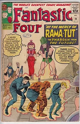Buy Fantastic Four 19 - 1963 - Kirby - 1st Rama-Tut (Kang) - Very Good + • 299.99£