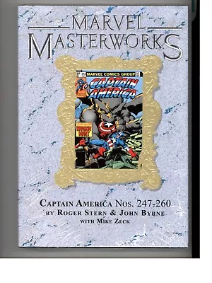 Buy Marvel Masterworks Vol 327 Captain America Nos. 247-260 Hardcover NEW Sealed • 28.45£