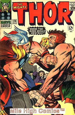 Buy THOR  (1962 Series) (#83-125 JOURNEY INTO MYSTERY, 126-502) #126 Very Good • 198.67£