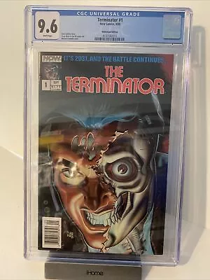 Buy Cgc  9.6 Terminator #1 First Terminator, Newsstand Variant • 86.96£