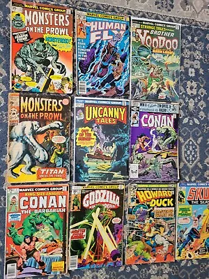 Buy Marvel Bronze Age Comic Lot (10) Strange Tales Key Brother Voodoo Monsters Conan • 19.19£