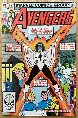 Buy Avengers #227 (Marvel 1983) 2nd Appearance Monica Rambeau Captain Marvel MCU Key • 19.82£