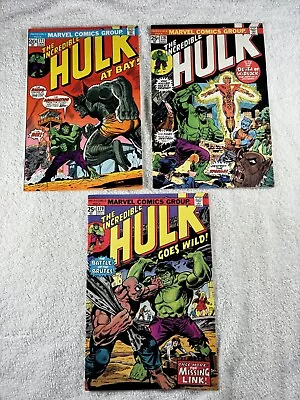 Buy The Incredible Hulk #171,178 & 179 1974 Death And Rebirth Of Adam Warlock + More • 23.98£