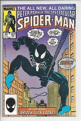 Buy Spectacular Spider-Man #107 NM (9.6) 1985 - 1st Appearance 0f Sin-Eater • 31.61£