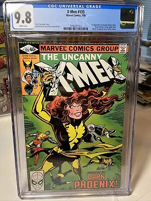 Buy X-Men #135 CGC 9.8 - 1980 2nd Dark Phoenix 1st App Senator Kelly(New Case!)🔥 • 522.46£