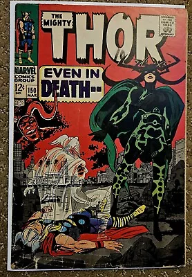 Buy Thor #150 1st Cover Appearance Of Hela 1962 Marvel Silver Age • 24.12£