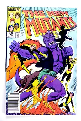 Buy Marvel THE NEW MUTANTS (1984) #14 KEY NEWSSTAND 1ST MAGIK APP VF (8.0) • 23.65£