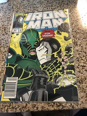 Buy Marvel Comics IRON MAN #287 DEC 1992 (Enter Atom Smasher) NM • 3.17£