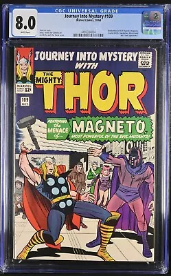 Buy Journey Into Mystery #109 CGC 8.0 WHITE PAGES!! CLASSIC KIRBY/STONE COVER • 462.51£
