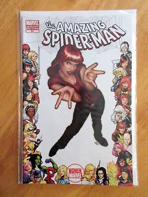Buy AMAZING SPIDER-MAN #641 **One Moment In Time/Women Of Marvel Variant!** (NM-) • 18.46£