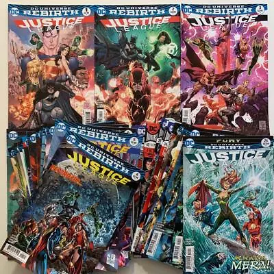Buy Justice League #1 To #43 Complete Series (DC 2016) FN+ To NM Issues. • 71.25£