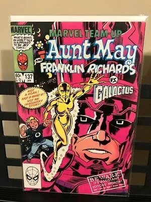 Buy MARVEL TEAM-UP Vol 1 (1972 Series) Feat. #137 Aunt May & Franklin Richards❤️ • 5.68£