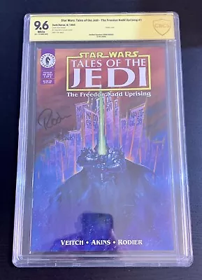 Buy (*signature Cbcs 9.6) 1994 #1 Star Wars Tales Of The Jedi Freedon Nedd *signed🔥 • 62.46£