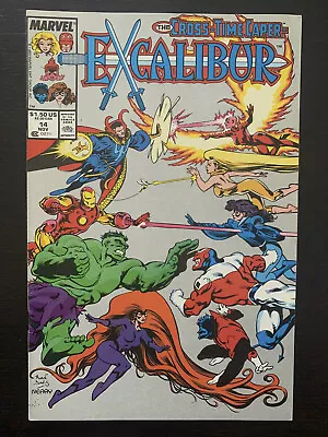 Buy Marvel Comics Excalibur #14: Too Many Heroes • 1.99£