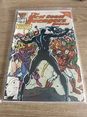 Buy West Coast Avengers Annual #1, Marvel Comics, 1986 • 3£